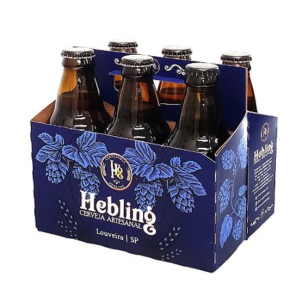 KIT 6 CERVEJAS HEBLING 300 ML