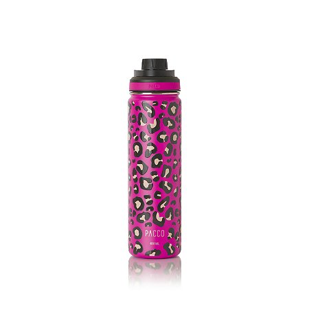 Garrafa Térmica Hydra Leopard Pink 650ml