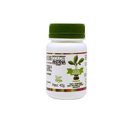 Adoçante Natural em Pó Stévia 40g