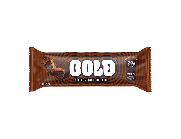 Barra de Proteína Bold Café & Doce de Leite 60g