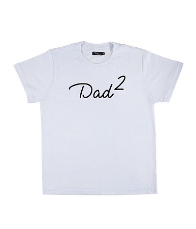 Camiseta Masculina Pai de 2 Funny T-Shirts