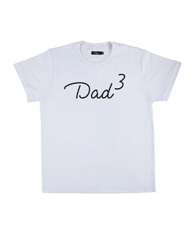 Camiseta Masculina Pai de 3 Funny T-Shirts