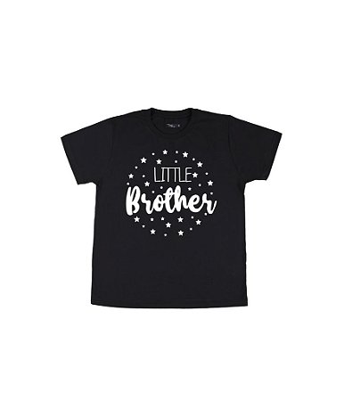 Camiseta Infantil Little Brother Funny T-Shirts