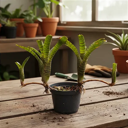 Bromélia Neoregelia Ampullacea