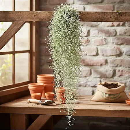 Bromelia Tillandsia Usneoides - Barba-de-Velho