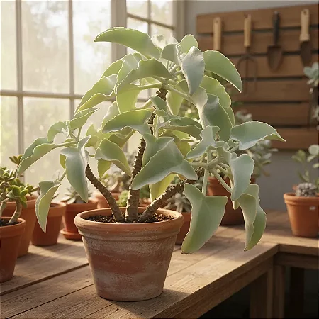 Kalanchoe beharensis Drake (orelha-de-elefante)