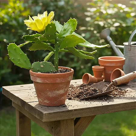Brasiliopuntia Brasiliensis - Cacto
