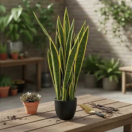 Espada de Santa Barbara - Sansevieria Trifasciata