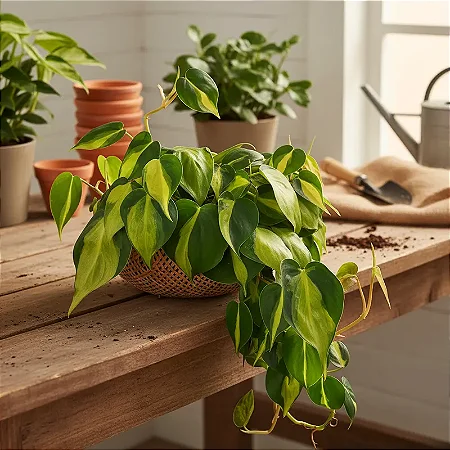 Philodendron Brasil Jibóia (Brasileirinha)