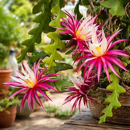 Cacto Samambaia/Sianinha - Selenicereus anthonyanus