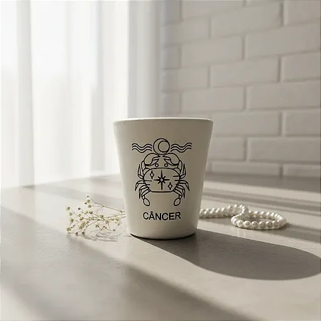 Vaso Signo Branco (Câncer)
