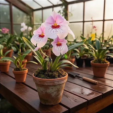 Orquídea Miltonia Rosa
