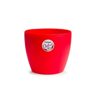 Cachepô Oxford Okla Pote 13 - Vermelho