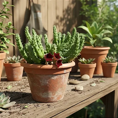 Flor do Dragão do Quênia - Huernia Keniensis