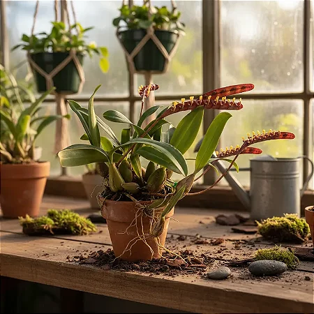 Bulbophyllum Falcatum