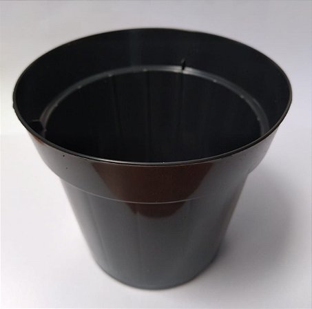 Vaso sem Borda - Boca 12 cm - KIT com 5 vasos
