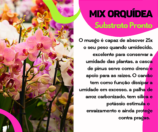 Substrato Pronto para Orquídeas (mix)