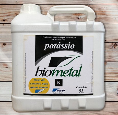 Potássio Biometal® 5L