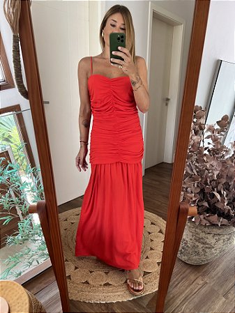 Vestido Rubi Vermelho