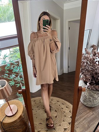 Vestido Sophie Caramelo