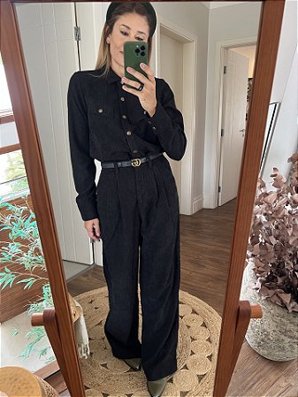 Conjunto Velvet Preto
