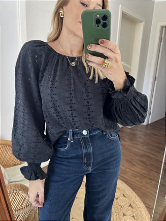 Blusa Aurora Preta
