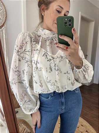 Blusa Époque Pérola