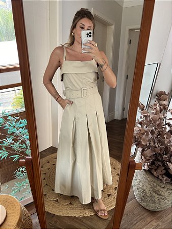 Vestido Mandy Cáqui