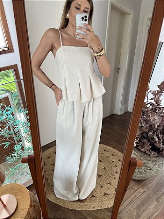 Conjunto Lauren Natural