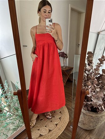 Vestido Nina Vermelho