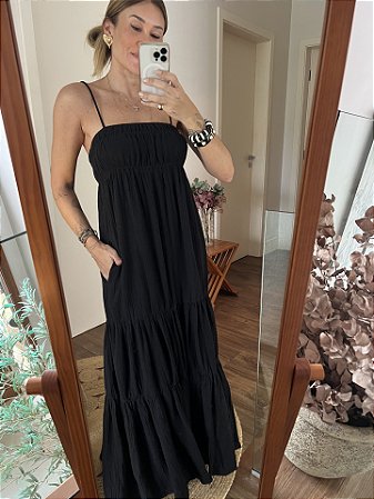 Vestido Viva Preto