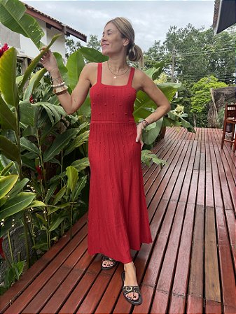 Vestido Natale Vermelho