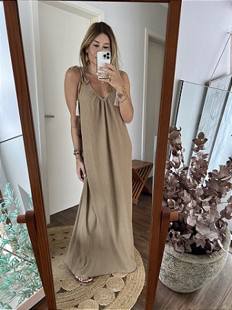 Vestido Mocha Mousse