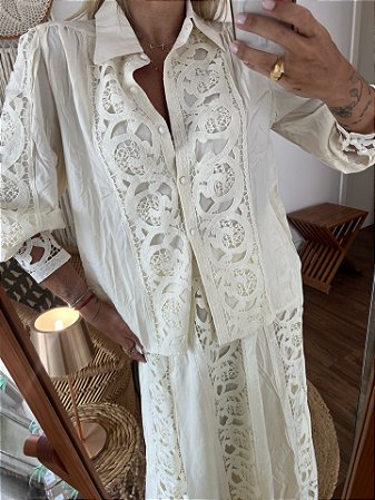 Camisa Florence Off-white