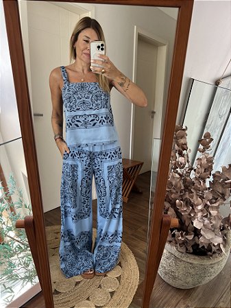 Conjunto Bovary Azul
