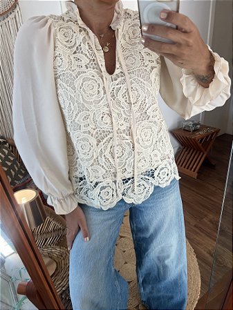 Blusa Sarah Bege