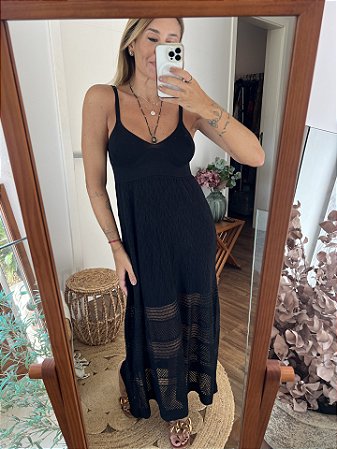 Vestido Greta Preto