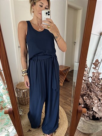 Conjunto Luna Azul Noite