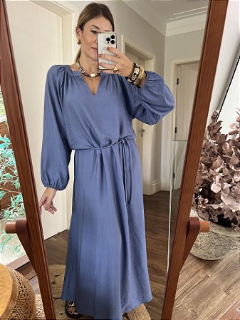 Vestido Margot Azul