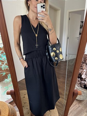 Conjunto Liverpool Preto