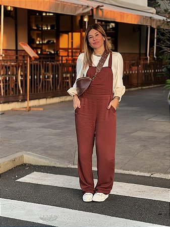 Macacão Gardener Marrom