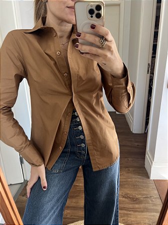 Camisa Milano Caramelo