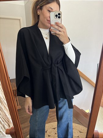 Casaco Inverness Preto