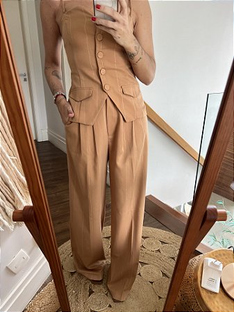 Calça London Camel