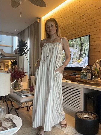Vestido Buzios Capuccino