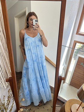 Vestido Céu Azul