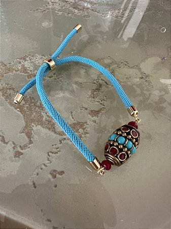 Pulseira Praia do Engenho Turquesa