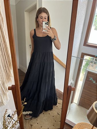 Vestido Paradise Preto