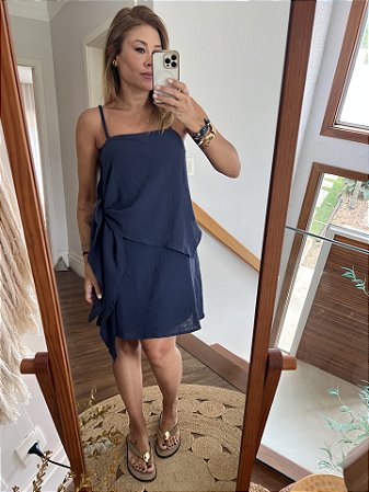Vestido Navy Marinho