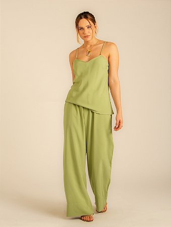 Regata Alça Calmaria Verde Avocado